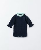 【トリコテ/Tricote / KIDS】のHERRINGBONE PATTERN ROMPER/ヘリンボーン柄ロンパース 39NAVY|ID: prp329100003932469 ipo3291000000028306097