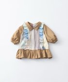 【トリコテ/Tricote / KIDS】のAURORA FRILL TUNIC SHIRT/AURORAフリルチュニックシャツ 87BROWN|ID: prp329100003932472 ipo3291000000025962759