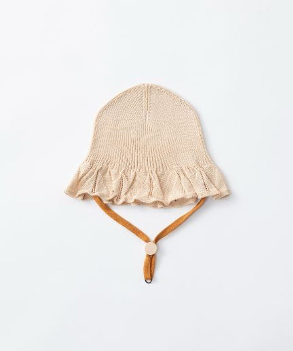 【トリコテ/Tricote / KIDS】のRIB BONNET HAT/リブボンネット インテリア・キッズ・メンズ・レディースファッション・服の通販 founy(ファニー) 　ファッション　Fashion　キッズファッション　KIDS　A/W・秋冬　Aw・Autumn/Winter・Fw・Fall-Winter　S/S・春夏　Ss・Spring/Summer　シンプル　Simple　ベビー　Baby　夏　Summer　80IVORY|ID: prp329100003932474 ipo3291000000025962765