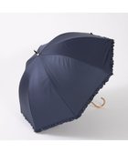 【アンビリオン/UNBILLION】のカシュネ cachenez / 【晴雨兼用】【日傘】 【UV カット率99.999.9%以上】PUヒートカットフリルバルーンショートパラソル ネイビー|ID: prp329100003932516 ipo3291000000027923037