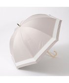 【アンビリオン/UNBILLION】のカシュネ cachenez / 【晴雨兼用】【日傘】 【UV カット率99.999.9%以上】PU切り継ぎボーダーバルーンショートパラソル ダークベージュ|ID: prp329100003932518 ipo3291000000027923068