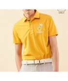 【23区 ゴルフ/23区GOLF / MEN】の【MEN】【吸水速乾/UVカット】エイトロックポロシャツ イエロー系|ID: prp329100003938706 ipo3291000000027378357