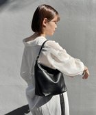 【ラシット/russet】のソフトレザーシンプルショルダーバッグ (CE-1328-WEB) Black|ID: prp329100003938732 ipo3291000000028217361