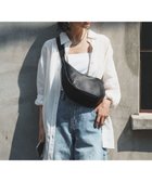 【ラシット/russet】の【新色追加】ソフトレザーラウンドショルダーバッグ(CE-1326-WEB) Black2(シルバー金具)|ID: prp329100003938735 ipo3291000000031814471