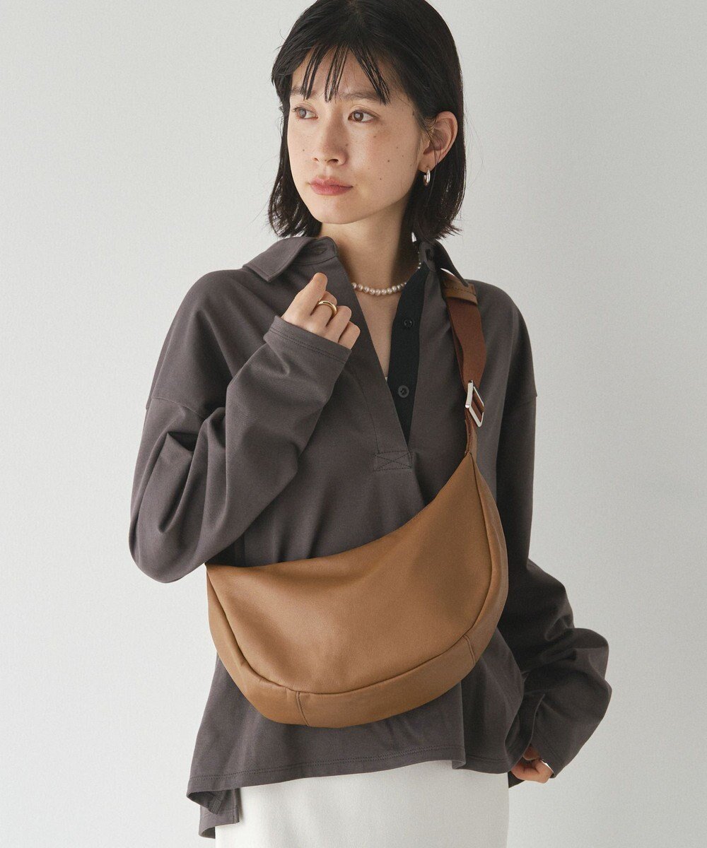 【ラシット/russet】の【新色追加】ソフトレザーラウンドショルダーバッグ(CE-1326-WEB) インテリア・キッズ・メンズ・レディースファッション・服の通販 founy(ファニー) 　ファッション　Fashion　レディースファッション　Fashion for Women　軽量　Lightweight, Ultra Light　ショルダー　Shoulder, Shoulder Strap　シルバー　Silver, Metallic Silver　シンプル　Simple, Minimal　スマート　Smart, Elegant　財布　Wallet, Purse　トレンド　Trend, Trending Now　定番　Standard, Basic Item　人気　Popular, Best Seller　ハーフ　Half, Half-Length　フィット　Fit, Slim Fit　フォルム　Silhouette, Form　ベーシック　Basic, Essential　ポケット　Pocket, Pocket Detail　ラウンド　Round, Round Neck　再入荷　Restock / Back in Stock　おすすめ　Recommended / Our Picks　日本製　Made In Japan　旅行　Travel　エレガント 上品　Elegant　ビジネス 仕事 通勤　Business / Work / Commuting　【新色】Brown|ID: prp329100003938735 ipo3291000000033045754