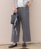 【ジェイ プレス/J.PRESS】の【洗える・吸汗速乾】ウェザーピンストライプ ワイド パンツ グレー系1|ID: prp329100003938795 ipo3291000000028253663