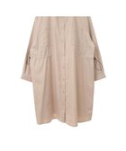 【グリーンパークス/Green Parks】のミディ丈ドロストシャツワンピース Beige|ID: prp329100003938806 ipo3291000000028633716