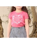 【エニィ/ANY / KIDS】の【WEB限定】7days プリント 半袖 Tシャツ ピンク×ハートロゴ|ID: prp329100003940465 ipo3291000000034615816