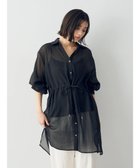 【イェッカ ヴェッカ/YECCA VECCA】の・シアー2way袖バルーンチュニック 人気、トレンドファッション・服の通販 founy(ファニー) ファッション Fashion レディースファッション WOMEN トップス・カットソー Tops/Tshirt シャツ/ブラウス Shirts/Blouses S/S・春夏 Ss・Spring/Summer シアー Sheer スリーブ Sleeve チュニック Tunic ドローストリング Drawstring バルーン Balloon ポケット Pocket 夏 Summer 春 Spring thumbnail Black|ID: prp329100003940583 ipo3291000000026358489