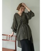 【イェッカ ヴェッカ/YECCA VECCA】の・シアー2way袖バルーンチュニック 人気、トレンドファッション・服の通販 founy(ファニー) ファッション Fashion レディースファッション WOMEN トップス・カットソー Tops/Tshirt シャツ/ブラウス Shirts/Blouses S/S・春夏 Ss・Spring/Summer シアー Sheer スリーブ Sleeve チュニック Tunic ドローストリング Drawstring バルーン Balloon ポケット Pocket 夏 Summer 春 Spring thumbnail Charcoal Gray|ID: prp329100003940583 ipo3291000000026362873