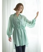 【イェッカ ヴェッカ/YECCA VECCA】のシアー2way袖バルーンチュニック Mint|ID: prp329100003940583 ipo3291000000026362875