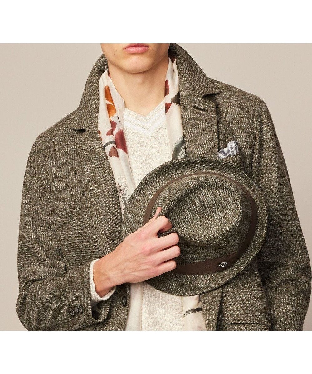 【ジョセフ アブード/JOSEPH ABBOUD / MEN】の【 LANIFICIO ROMA】バックプリントジャージー ハット 人気、トレンドファッション・服の通販 founy(ファニー) 　ファッション　Fashion　メンズファッション　MEN　イタリア　Italy　ジャージー　Jersey　プリント　Print　ボタニカル　Botanical　帽子　Hat　軽量　Lightweight　 other-1|ID: prp329100003942563 ipo3291000000027378476