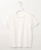 【フェルゥ/Feroux】の【UVケア】パールネック Tシャツ ホワイト系|ID: prp329100003943302 ipo3291000000028329623