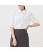 【ジェイ プレス/J.PRESS】の【洗える】Betterコットンポリエステル ストライプ シャツカラーブラウス ホワイト系|ID: prp329100003943398 ipo3291000000028253653