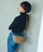 【トプカピ/TOPKAPI】の【Breath TOPKAPI】SCOTCH GRAIN スコッチグレイン プレーン 2トーンテープ ショルダー バッグ カーキブラウン|ID:prp329100003943420