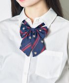 【ウィゴー/WEGO】の【SCHOOLITEM】エンブレム柄スクールリボン ネイビー|ID: prp329100003944265 ipo3291000000029424608