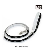 【ペットパラダイス/PET PARADISE / GOODS】のLee 白テープ リード 小型犬 SS~S 黒|ID: prp329100003951856 ipo3291000000026055779