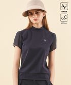 【23区 ゴルフ/NIJYUSANKU GOLF】の【WOMEN】【吸水速乾/UVケア】シアー袖 モックネックシャツ 人気、トレンドファッション・服の通販 founy(ファニー) ファッション Fashion レディースファッション WOMEN トップス・カットソー Tops/Tshirt シャツ/ブラウス Shirts/Blouses ロング / Tシャツ T-Shirts カットソー Cut and Sewn 春 Spring カットソー Cut And Sew 吸水 Water Absorption シアー Sheer シフォン Chiffon ジョーゼット Georgette ストーン Stone 人気 Popularity ボトム Bottom モノトーン Monotone S/S・春夏 Ss・Spring/Summer 夏 Summer エレガント 上品 Elegant ゴルフ Golf thumbnail ネイビー系|ID: prp329100003952313 ipo3291000000026058970