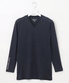 【23区 ゴルフ/23区GOLF / MEN】の【MEN】【吸水速乾・UVケア】30デニール 無地Vネックインナーシャツ ネイビー系|ID: prp329100003953602 ipo3291000000027377670