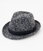 【ジョセフ アブード/JOSEPH ABBOUD / MEN】の【ナチュラルな風合い】ラフィアメランジハット ネイビー系|ID: prp329100003953608 ipo3291000000027377788