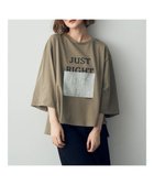 【イェッカ ヴェッカ/YECCA VECCA】のロゴ×箔プリントTee Khaki|ID: prp329100003953641 ipo3291000000026488377