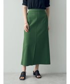 【イェッカ ヴェッカ/YECCA VECCA】のコットンリブロングスリットスカート Green|ID: prp329100003953706 ipo3291000000026358433