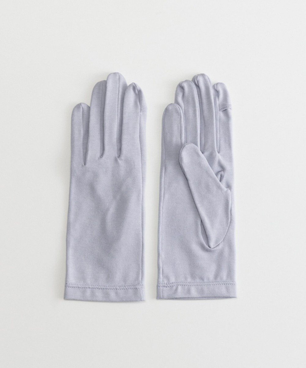【オルクベット/ORuKuBET】のorganic cotton gloves + / UVカット / タッチパネル対応 インテリア・キッズ・メンズ・レディースファッション・服の通販 founy(ファニー) 　ファッション　Fashion　レディースファッション　WOMEN　手袋　Gloves　抗菌　Antibacterial　スリット　Slit　フィット　Fit　A/W・秋冬　Aw・Autumn/Winter・Fw・Fall-Winter　S/S・春夏　Ss・Spring/Summer　おすすめ　Recommend　夏　Summer　ライトブルー|ID: prp329100003953760 ipo3291000000026066199