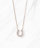 【トッカ/TOCCA】の【WEB限定】DIAMOND HORSESHOE K10NECKLACE K10ゴールド ダイヤモンド ネックレス ピンクゴールド|ID: prp329100003953781 ipo3291000000027837011