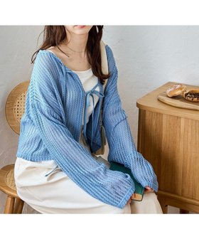 【ウィゴー/WEGO】のメッシュリボンカーディガン 人気、トレンドファッション・服の通販 founy(ファニー) ファッション Fashion レディースファッション WOMEN トップス・カットソー Tops/Tshirt カーディガン Cardigans S/S・春夏 Ss・Spring/Summer カーディガン Cardigan キャミソール Camisole ショート Short トレンド Trend ボトム Bottom ボレロ Bolero リボン Ribbon 夏 Summer 春 Spring |ID:prp329100003956633