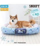 【ペットパラダイス/PET PARADISE / GOODS】のスヌーピー クールカドラー 角型《バケーション柄》 中型犬 バケーション柄|ID: prp329100003960697 ipo3291000000027656602