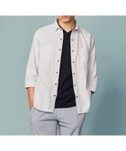 【ジョセフ アブード/JOSEPH ABBOUD / MEN】の【オーガニックコットン/サスティナブル】JOE COTTON プリッセリバー リバーシブル シャツ ホワイト系1|ID: prp329100003960723 ipo3291000000027377015