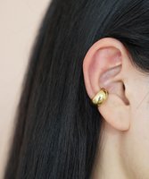 【ヨア/yoaa】のゴールド オーバル イヤーカフ 人気、トレンドファッション・服の通販 founy(ファニー) ファッション Fashion レディースファッション WOMEN ジュエリー Jewelry リング Rings イヤリング Earrings アクセサリー Accessories イヤリング Earrings イヤーカフ Ear Cuff オーバル Oval なめらか Smooth おすすめ Recommend 日本製 Made In Japan |ID:prp329100003960762