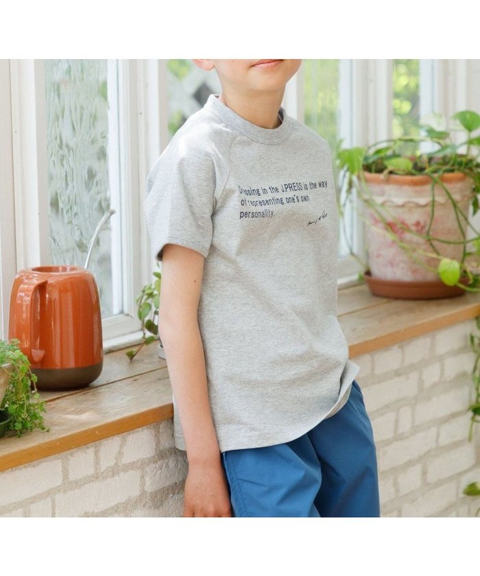 【ジェイ プレス/J.PRESS / KIDS】の【110-130cm】ラグランTシャツ インテリア・キッズ・メンズ・レディースファッション・服の通販 founy(ファニー) https://founy.com/ ファッション Fashion キッズファッション KIDS トップス・カットソー Tops/Tees/Kids 春 Spring カットソー Cut And Sew スマホ Smartphone プリント Print ベーシック Basic S/S・春夏 Ss・Spring/Summer 夏 Summer 2024年 2024 2024春夏・S/S Ss,Spring/Summer,2024 |ID: prp329100003963615 ipo3291000000026124718