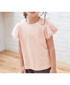 【エニファム/any FAM / KIDS】のフラワーチュール半袖Tシャツ ピンク系|ID:prp329100003965089