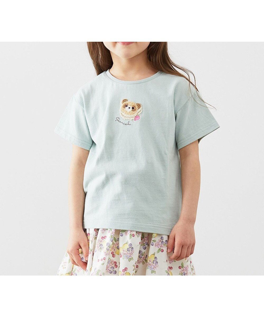 【エニファム/any FAM / KIDS】の接触冷感たべものTシャツ インテリア・キッズ・メンズ・レディースファッション・服の通販 founy(ファニー) 　ファッション　Fashion　キッズファッション　KIDS　トップス・カットソー　Tops/Tees/Kids　S/S・春夏　Ss・Spring/Summer　おすすめ　Recommend　カットソー　Cut And Sew　シンプル　Simple　再入荷　Restock/Back In Stock/Re Arrival　半袖　Short Sleeve　夏　Summer　春　Spring　ミント系|ID: prp329100003965091 ipo3291000000026359232