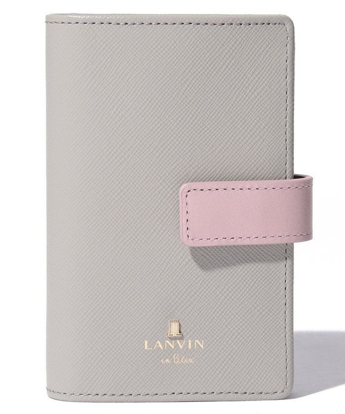 【ランバン オン ブルー/LANVIN en Bleu】のリュクサンブールカラー カードケース インテリア・キッズ・メンズ・レディースファッション・服の通販 founy(ファニー) https://founy.com/ ファッション Fashion レディースファッション WOMEN 財布 Wallets カードケース/名刺入れ Card Cases シンプル Simple フロント Front プリント Print メタル Metal モチーフ Motif 財布 Wallet |ID: prp329100003968585 ipo3291000000026793383