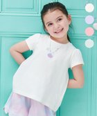 【エニファム/any FAM / KIDS】の接触冷感 しろくま バックシャン Tシャツ エクリュ×レインボー|ID:prp329100003969720