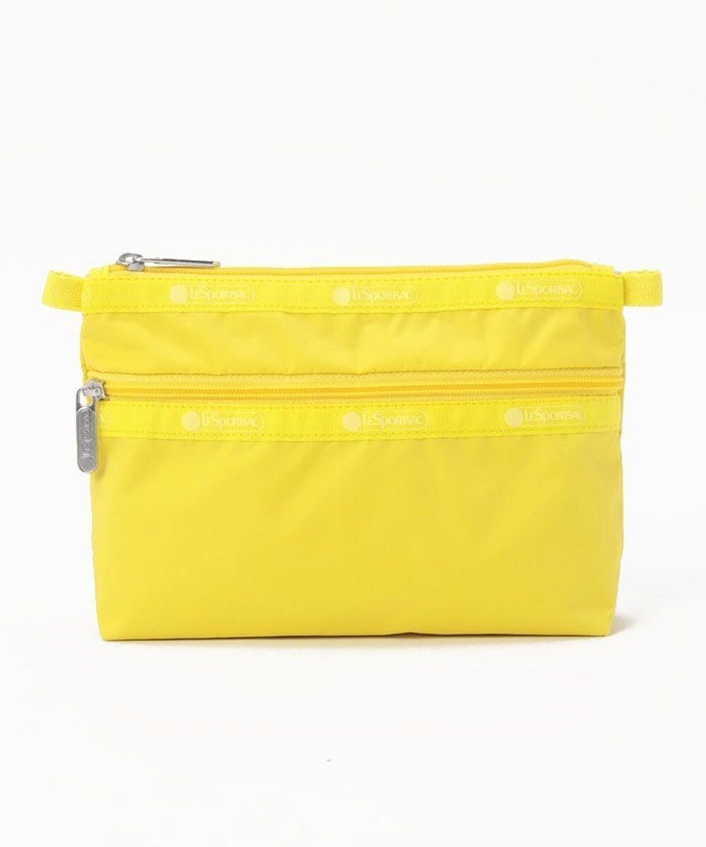 【レスポートサック/LeSportsac】のCOSMETIC CLUTCH/プリムローズイエロー インテリア・キッズ・メンズ・レディースファッション・服の通販 founy(ファニー) 　ファッション　Fashion　レディースファッション　WOMEN　バッグ　Bag　財布　Wallets　ポーチ　Pouches　イエロー　Yellow　軽量　Lightweight　シンプル　Simple　ジップ　Zip　財布　Wallet　人気　Popularity　プリント　Print　ポケット　Pocket　ポーチ　Pouch　無地　Plain Color　おすすめ　Recommend　旅行　Travel　プリムローズイエロー|ID: prp329100003972684 ipo3291000000026193406