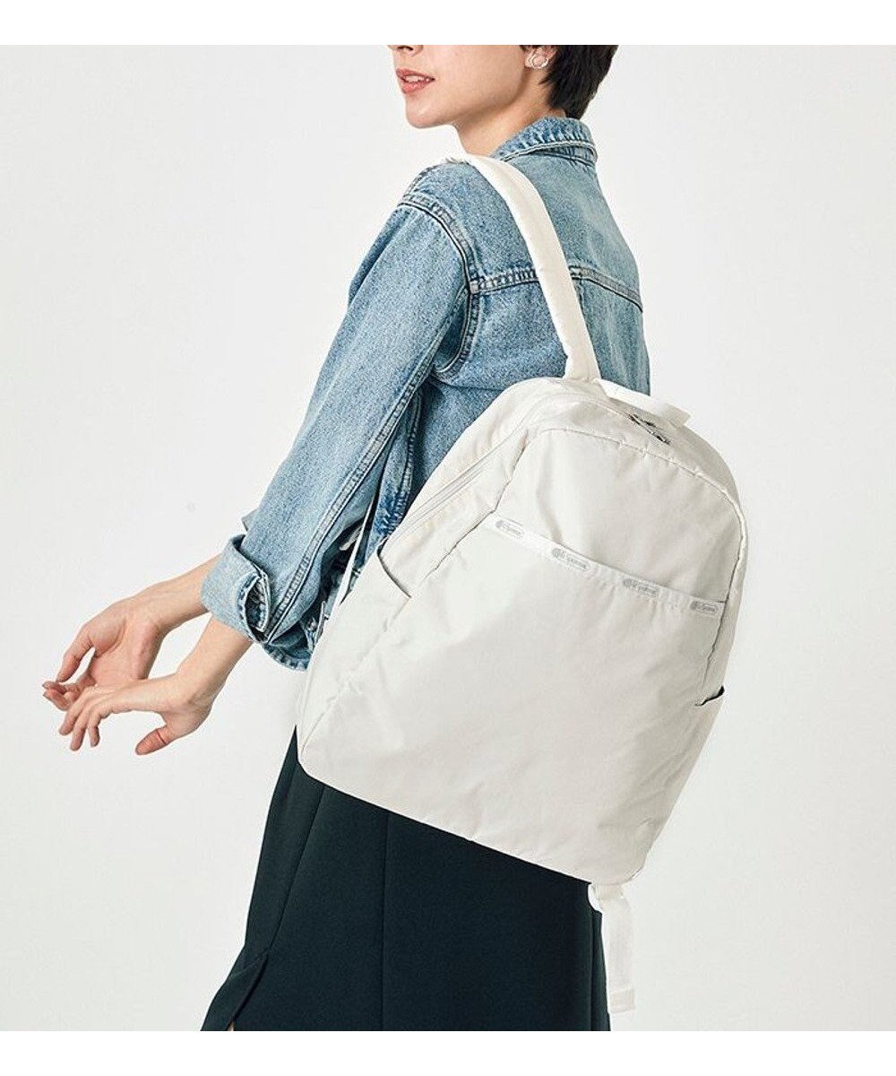 【レスポートサック/LeSportsac】のDAILY BACKPACK/メレンゲ 人気、トレンドファッション・服の通販 founy(ファニー) 　ファッション　Fashion　レディースファッション　WOMEN　バッグ　Bag　アウトドア　Outdoor　軽量　Lightweight　シンプル　Simple　トラベル　Travel　プリント　Print　ポケット　Pocket　無地　Plain Color　リュック　Ruck Sack　おすすめ　Recommend　旅行　Travel　ビジネス 仕事 通勤　Business　 other-1|ID: prp329100003972698 ipo3291000000028955920