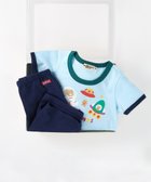 【ミキハウスホットビスケッツ/MIKI HOUSE HOT BISCUITS / KIDS】のビーンズ ルームウェア 上下ギフトセット【BOX付き】 サックス|ID:prp329100003973976