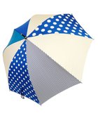 【プラスリング/+RING】の【プラスリング】【数量限定】 UNISEX 雨傘(長)60cm BLU-DOT T1214 青|ID: prp329100003974000 ipo3291000000026207681
