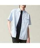 【ジェイ プレス/J.PRESS / MEN】の【クールマックス】サッカーストライプ/マイクロギンガムチェック シャツ/B.D サックスブルー系3|ID:prp329100003974006