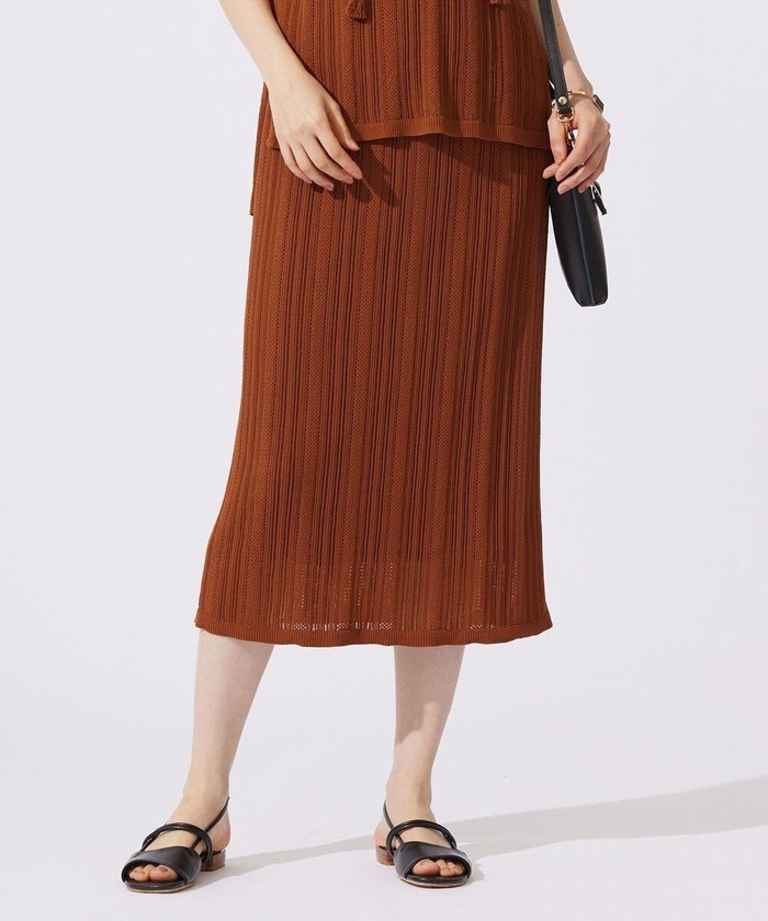 【自由区/JIYU-KU】の【セットアップ対応・洗える】シアーコイル スカート インテリア・キッズ・メンズ・レディースファッション・服の通販 founy(ファニー) https://founy.com/ ファッション Fashion レディースファッション WOMEN セットアップ Setup スカート Skirt S/S・春夏 Ss・Spring/Summer アイレット Eyelet シンプル Simple セットアップ Set Up モザイク Mosaic エレガント 上品 Elegant 夏 Summer 春 Spring 洗える Washable 透かし Watermark |ID: prp329100003974068 ipo3291000000026207998