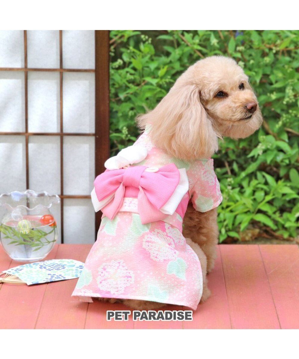 【ペットパラダイス/PET PARADISE / GOODS】のペットパラダイス 絞り風 浴衣 《朝顔》 小型犬 インテリア・キッズ・メンズ・レディースファッション・服の通販 founy(ファニー) 　S/S・春夏　Ss・Spring/Summer　コスチューム　Costume　夏　Summer　春　Spring　犬　Dog　ホーム・キャンプ・アウトドア・お取り寄せ　Home,Garden,Outdoor,Camping Gear　ペットグッズ　Pet Supplies　朝顔|ID: prp329100003975110 ipo3291000000026216482