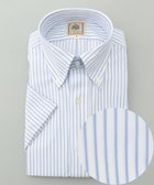 【ジェイ プレス/J.PRESS / MEN】の【夏に嬉しい高機能】カノコインレイストライプパッチポケット シャツ/B.D. サックスブルー系1|ID: prp329100003975120 ipo3291000000027376677