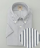 【ジェイ プレス/J.PRESS / MEN】の【夏に嬉しい高機能】カノコインレイストライプパッチポケット シャツ/B.D. ネイビー系1|ID: prp329100003975120 ipo3291000000027376679