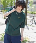 【ウィゴー/WEGO】の【ユニセックス着用ITEM/綿100%/SMLサイズ展開】リラックスフィットワンポイントT(S) ダークグリーン|ID: prp329100003975131 ipo3291000000028777594