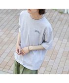 【ウィゴー/WEGO】の【ユニセックス着用ITEM/綿100%/SMLサイズ展開】リラックスフィットワンポイントT(S) グレー|ID: prp329100003975131 ipo3291000000028777597