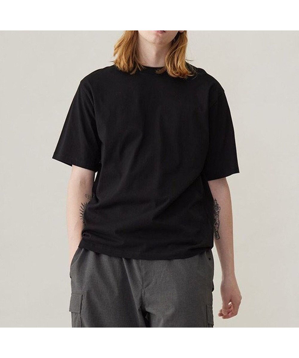 【アンフィーロ/UNFILO / MEN】のベーシックTEE 24年春夏商品 インテリア・キッズ・メンズ・レディースファッション・服の通販 founy(ファニー) 　ファッション　Fashion　メンズファッション　Fashion for Men　トップス・カットソー　Cut & Sew Tops　メンズシャツ　Shirts　ユニセックス　Unisex, Genderless　カットソー　Cut and Sewn Top　ベーシック　Basic, Essential　夏　Summer　定番　Standard, Basic Item　春　Spring　S/S・春夏　SS, Spring/Summer, Warm Season　ブラック|ID: prp329100003975155 ipo3291000000033370356
