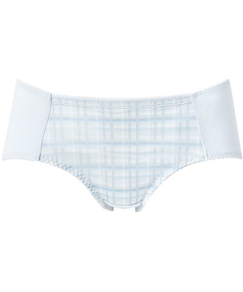 【ウィング/Wing】のジュニアショーツ Wing Teen おしりにくいこみにくい ズレ上がりにくい(裾) 【non!PKパンツ】 綿混素材(身生地部) RB2451とペア はきこみ丈あさめ RJ3451 ウイング/ワコール インテリア・キッズ・メンズ・レディースファッション・服の通販 founy(ファニー) 　ファッション　Fashion　レディースファッション　WOMEN　パンツ　Pants　アンダー　Under　ギャザー　Gather　ショーツ　Shorts　フィット　Fit　ブラジャー　Bra　ブルー|ID: prp329100003975185 ipo3291000000031904639